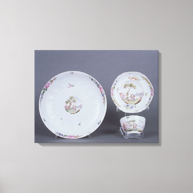 Toile Boule et soucoupe Worcester (Recto)