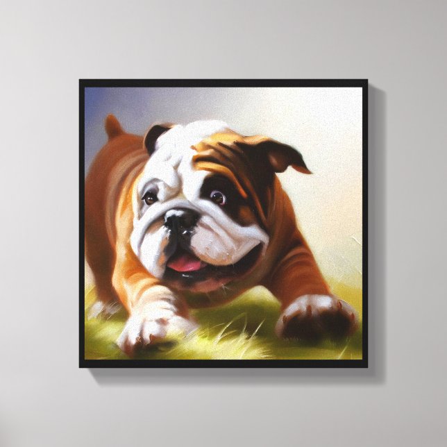 Toile Bouledogue (Recto)