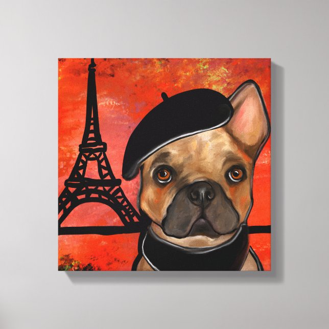 TOILE BOULEDOGUE FRANÇAIS (Recto)