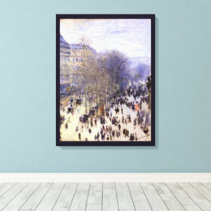 Toile Boulevard des Capucines de Claude Monet, Beaux-art