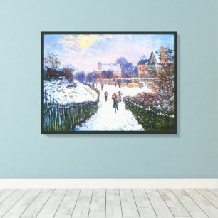 Toile Boulevard Saint Denis Argenteuil par Claude Monet
