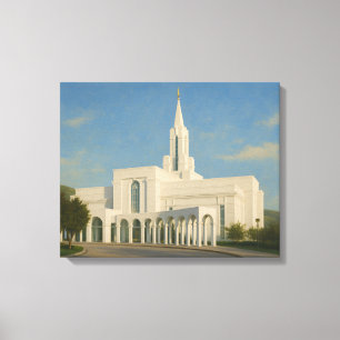 Toile Bountiful Utah Temple Painting™ LDS Art Canvas