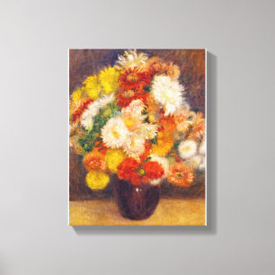 Toile Bouquet de Chrysanthèmes par Auguste Renoir Toujou