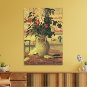 Toile Bouquet de fleurs à la fenêtre par Maxine Maufra