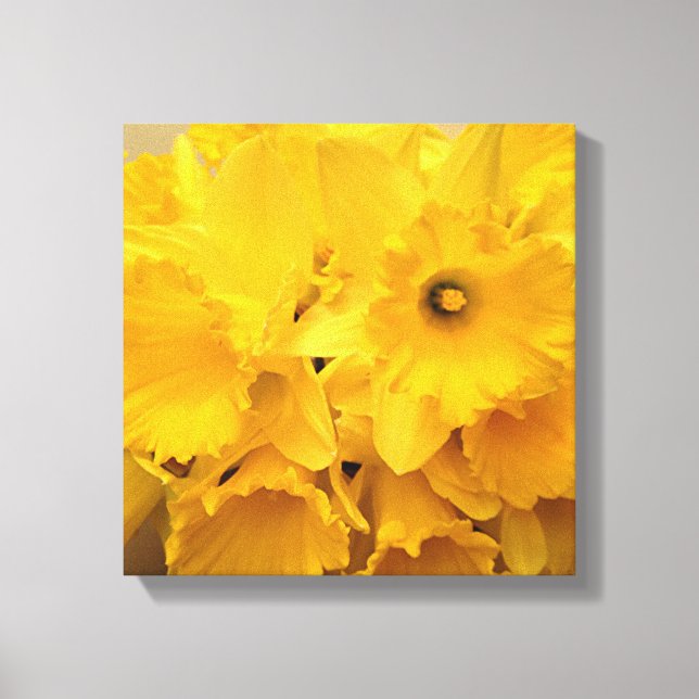 Toile Bouquet de jonquilles (Recto)
