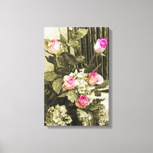 Toile Bouquet de mariage vintage (Recto)