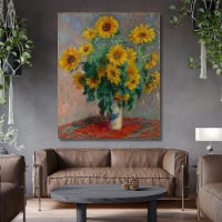 Bouquet de tournesols Monet