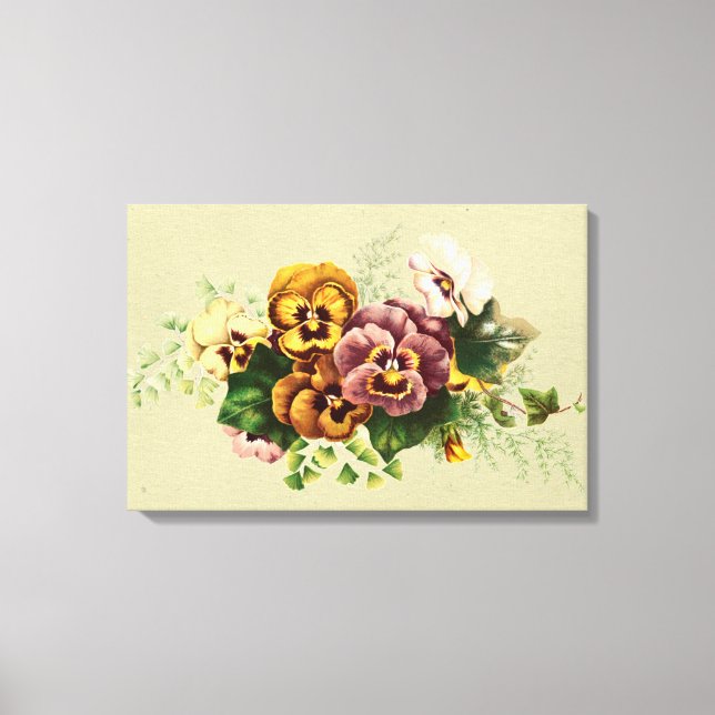 Toile Bouquet de Vintage (Recto)