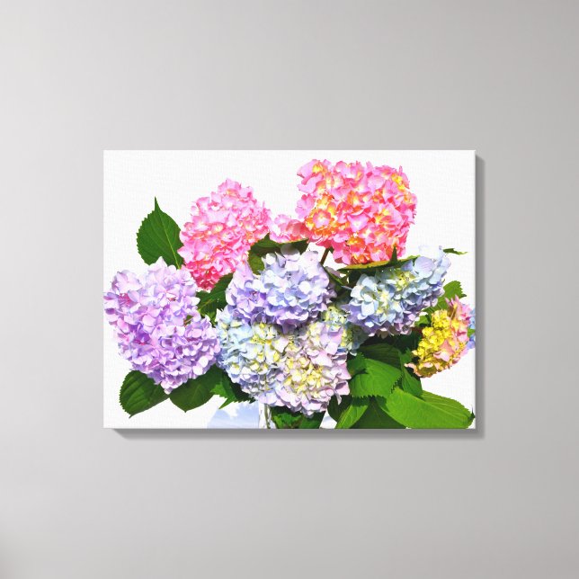 Toile Bouquet Hydrangea (Recto)