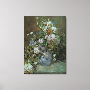 Toile Bouquet printanier par Pierre Renoir, Fleurs de sa