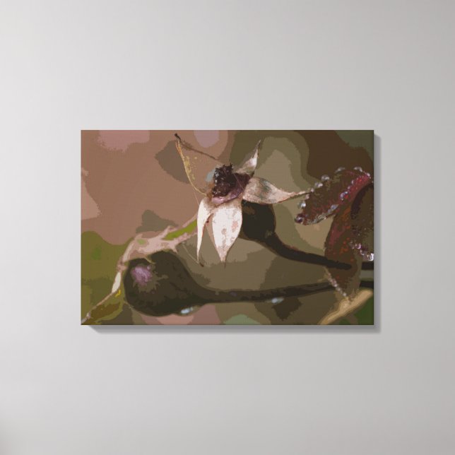 Toile Bourgeons de roses en automne (Recto)