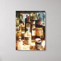 Bouteilles de médecine en Coque de verre