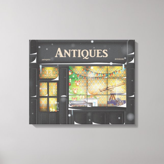 Toile Boutique d'antiquités (Recto)