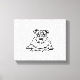 Toile Bouvier adorable