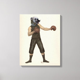 Toile Boxe Bulldog