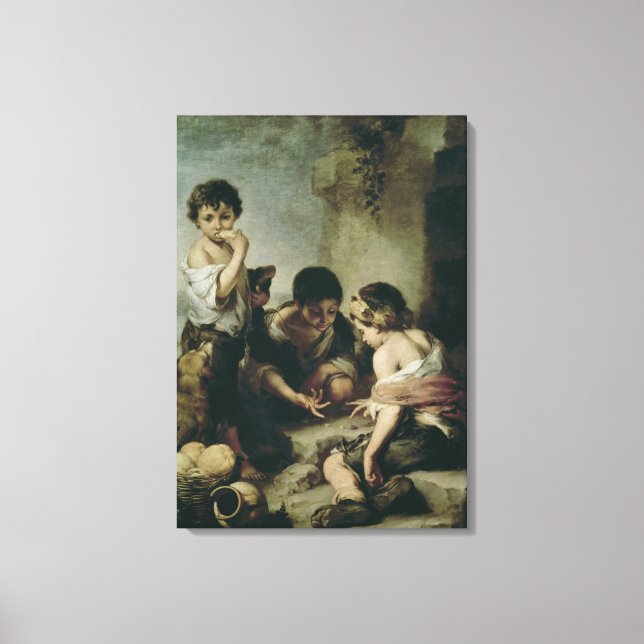 Toile Boys Playing Dice, c.1670-75 (Recto)