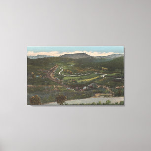 Toile Bozeman, Montana - Bozeman passent dessus la route