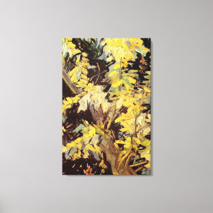 Toile Branches de l'acacia en floraison Vincent van Gogh