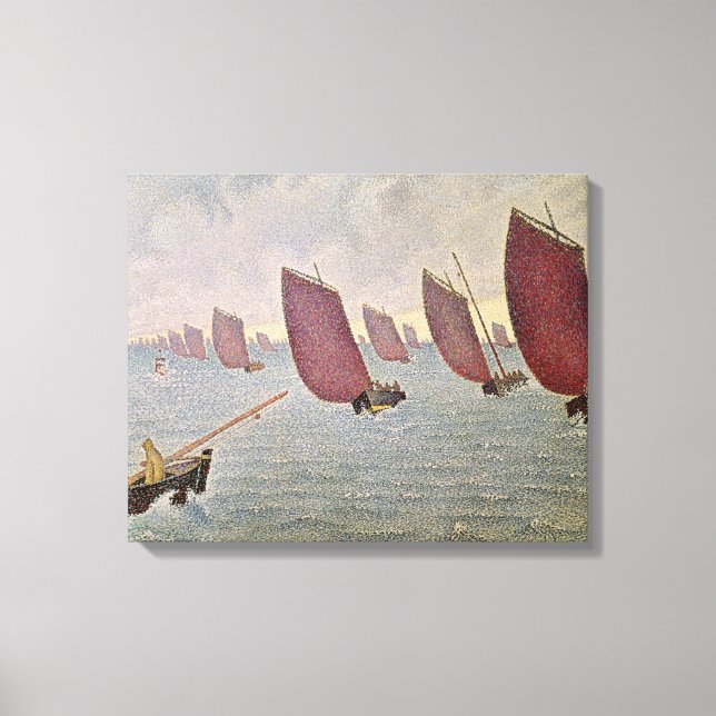 Toile Breeze, Concarneau, 1891 (Recto)