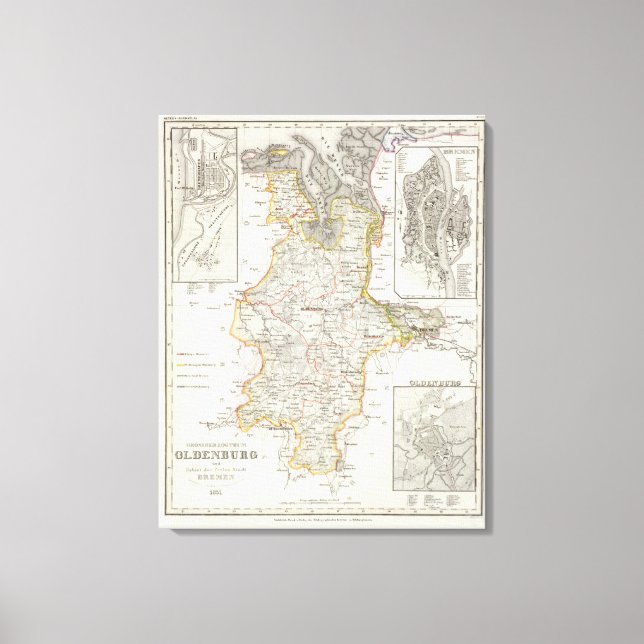 Toile Bremerhaven Allemagne (Recto)