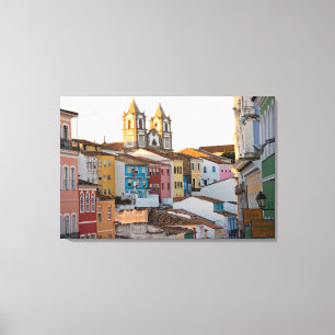 Toile Brésil, Bahia, Salvador, La plus ancienne ville