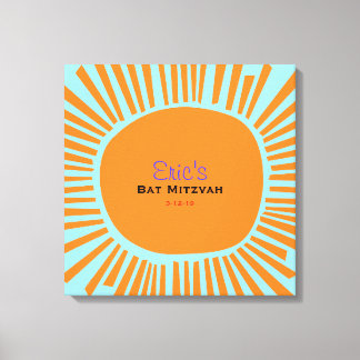 Toile BRILLANT SOLEIL MITZVAH Bat Bar Mitzvah Connexion