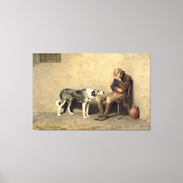 Toile Briton Riviere - Fidelity (Recto)