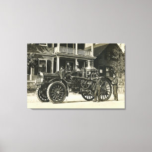 Toile Brockton Fire Department Moteur no 1 BFD