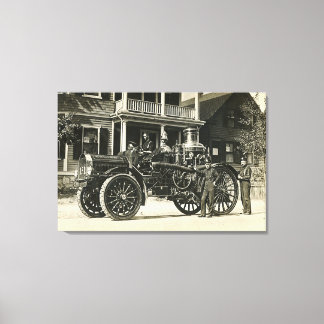 Toile Brockton Fire Department Moteur no 1 BFD