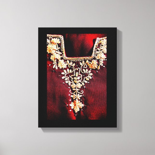 Toile Broderie Salwar Kameez (Recto)