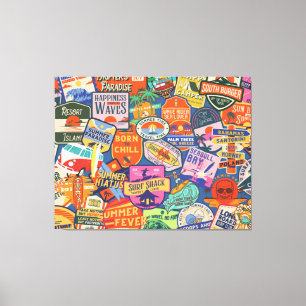 Toile Brodeurs de surf