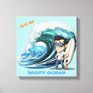 Toile Brody Ocean Wavecrest