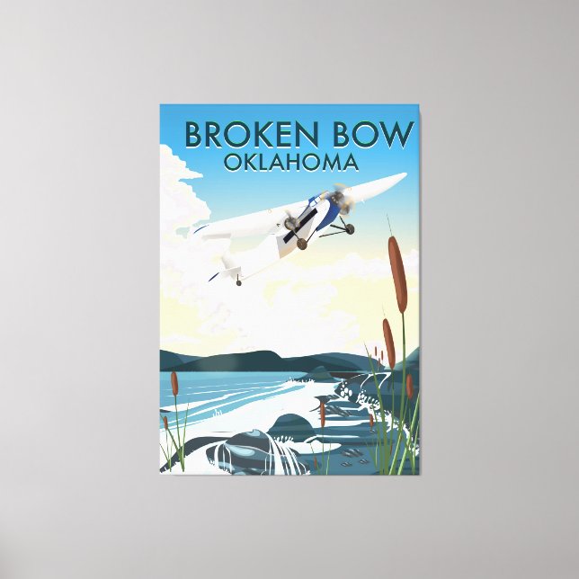 Toile Broken Bow Oklahoma (Recto)