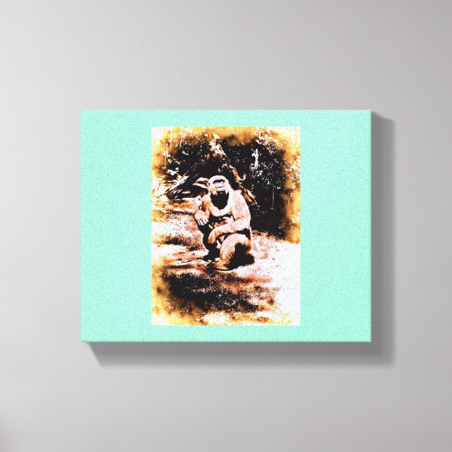 Toile Bronx Gorilla (Recto)