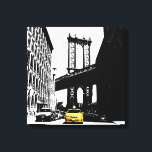 Toile Brooklyn Bridge Taxi jaune New York City Nyc<br><div class="desc">Brooklyn Bridge Yellow Taxi New York City Nyc Pop Art Canvas Art Imprimer.</div>