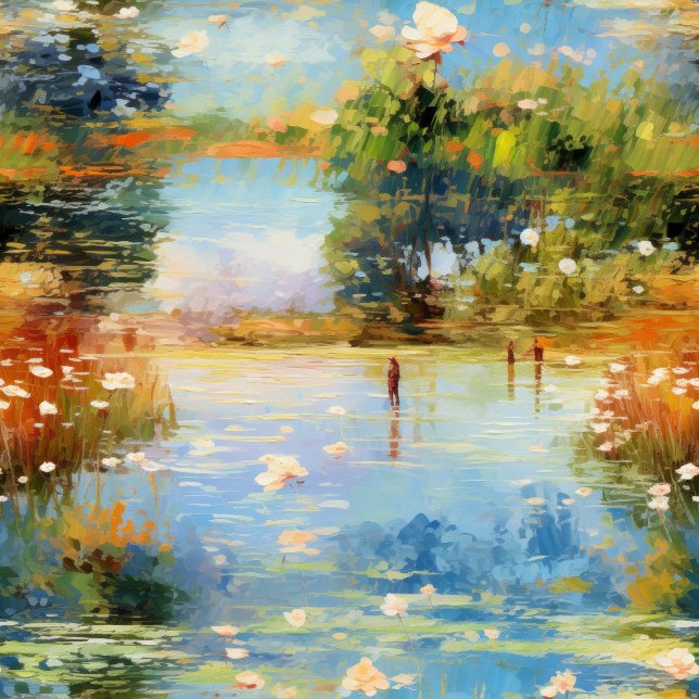 Toile Brosse magique (Impressionism Unveiled: Monet's Timeless Visions.)