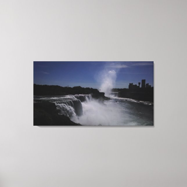 Toile Brouillard ascendant du Niagara (Recto)
