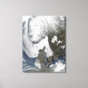 Toile Brouillard de mer en Scandinavie