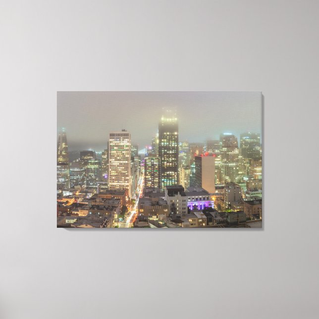 Toile Brouillard de San Francisco (Recto)