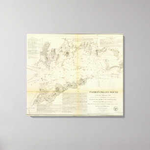 Toile Bruit de l'île de Fisher