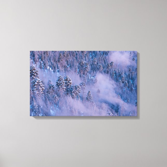 Toile Brume du matin (Hiver) (Recto)