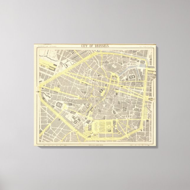 Toile Bruxelles (Recto)