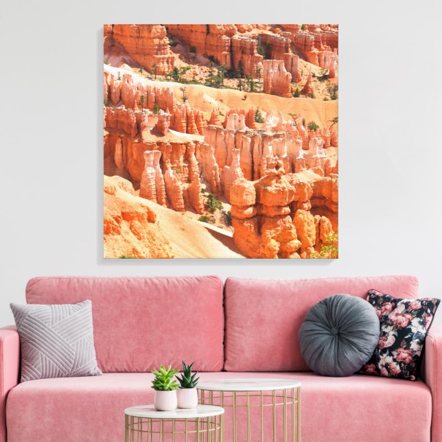 Toile Bryce Canyon Park Utah Landscape Hoodoos Photo (Insitu(Salon))