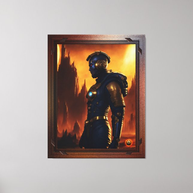 Toile Brygdon Du Cinquième Imperium par Xzendor7 (Recto)