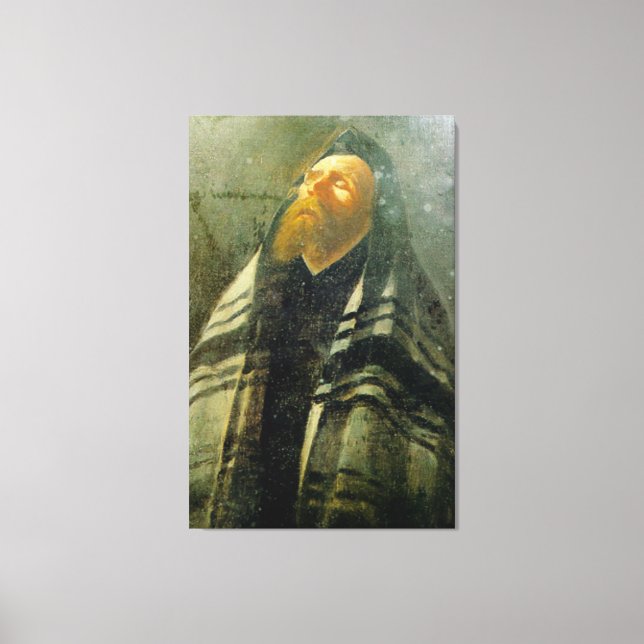 TOILE BUCHBINDER - RABBI PRAYER - CADEAUX DE CANVAS RAPI (Recto)