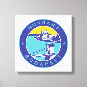 Toile Budapest, Hongrie, Magyar, Danube,