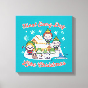 Toile Buddy l'Elf Chibi Graphic
