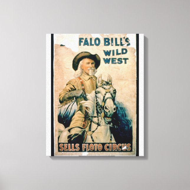 Toile 'Buffalo Bill's Wild West', Vend Floto Circus (co. (Recto)