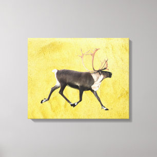 Toile Bull Caribou