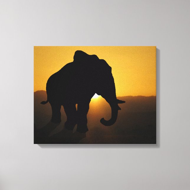 Toile Bull Elephant (Recto)